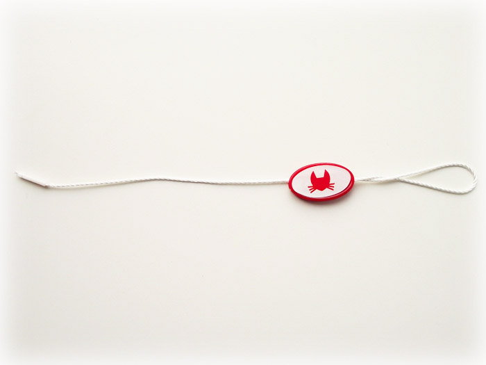 Plastik Stickerli Oval